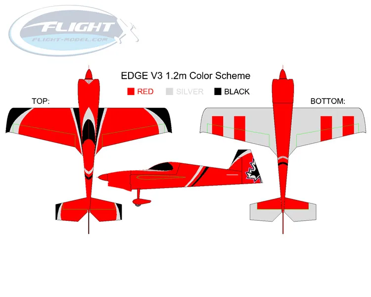 HAIKONG EDGE 540 V3 1 2 M 47 дюймов Электрический пробкового дерева 3D летающие RC самолет с