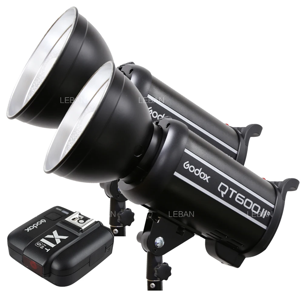 Free DHL 2PCS Godox QT600II Built in Godox 2.4G Wireless X System,High ...
