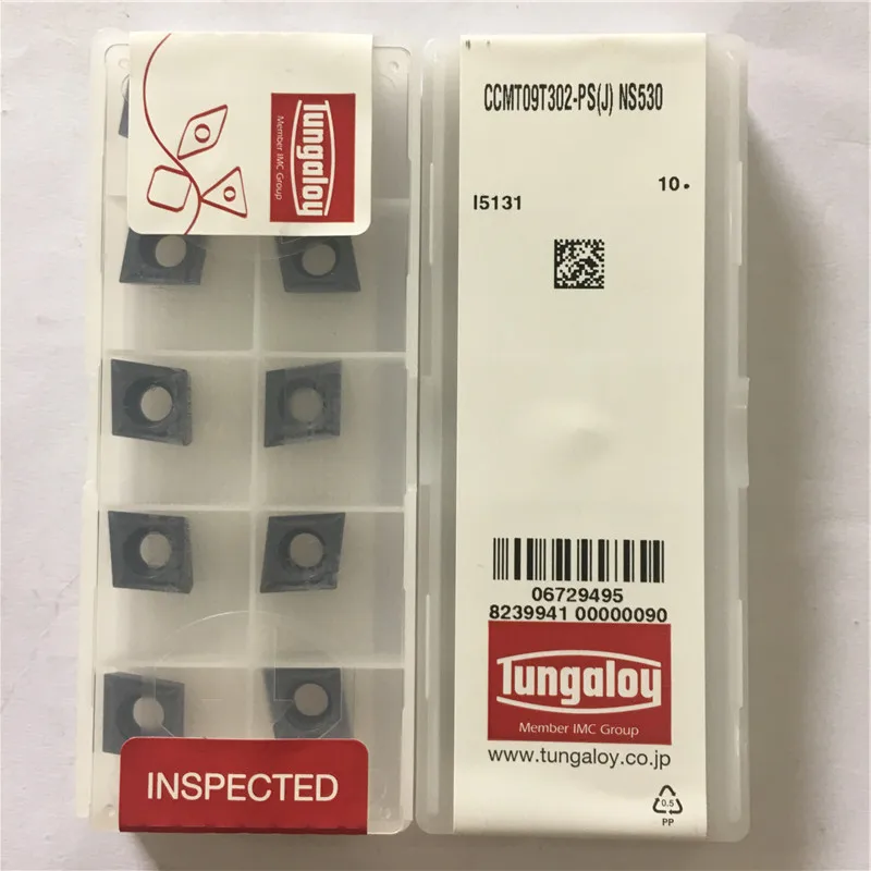 CCMT09T302 PS NS530 original TUNGALOY carbide insert turning tool 10pcs