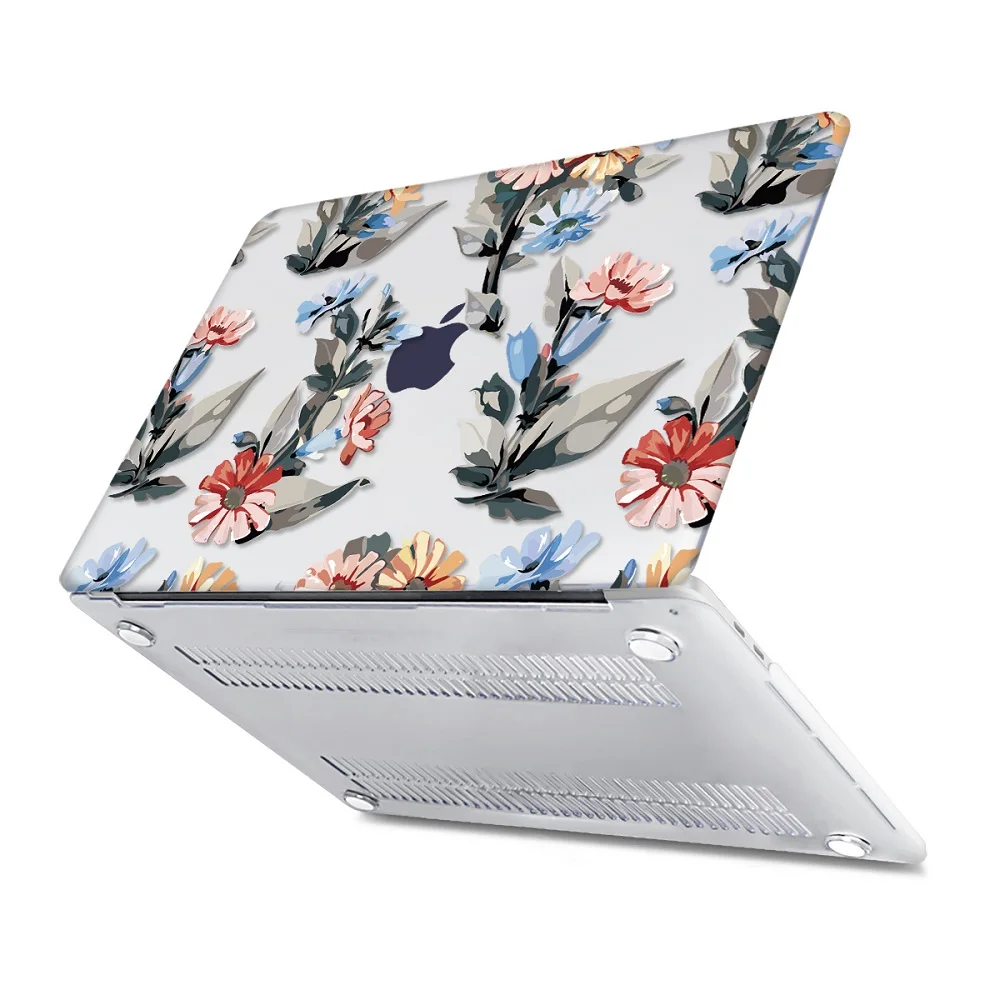 Floral Printing Hard Case for MacBook 122