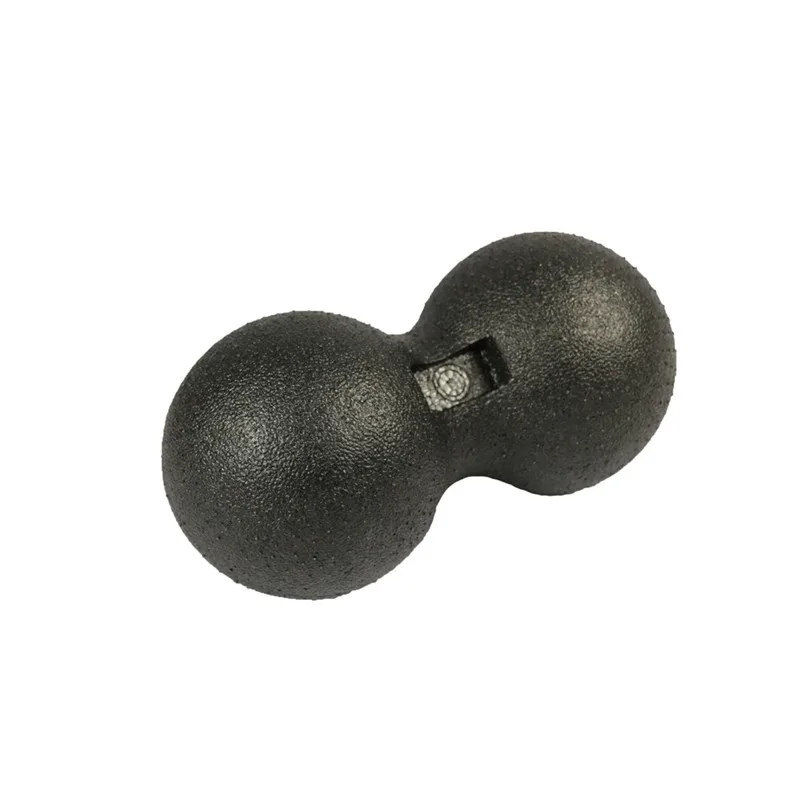 Самомассажный мяч для фасции в различных размерах мягкая поверхность Массажный мяч для йоги фитнес и оборудование для йоги 30JU10 - Цвет: Черный