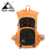 PLAYKING велосипедный светильник с сигналом поворота и музыкальным рюкзаком 16л нейлоновая Водонепроницаемая походная сумка для отдыха на природе спортивная Студенческая Женская и мужская сумка
