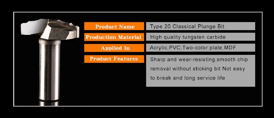 Classical Plunge Bit 03