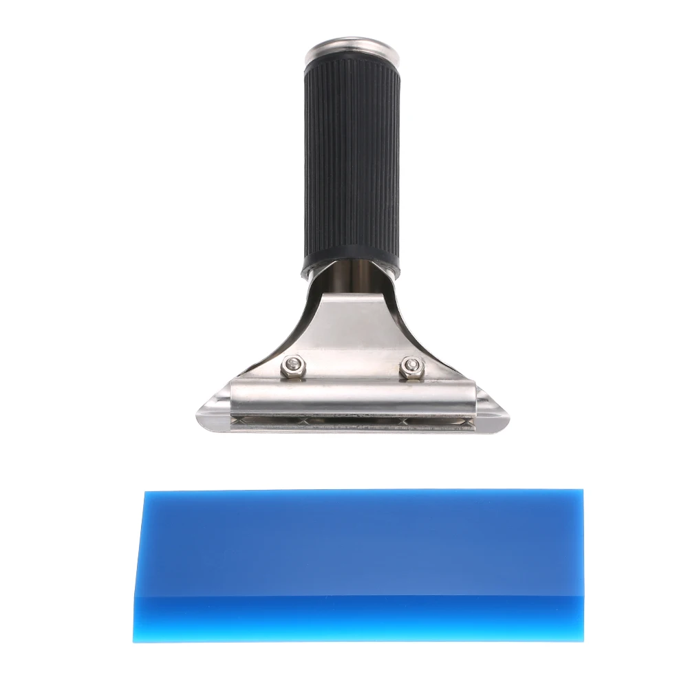 Universal New Window Film Tint Tools Blue Squeegee With Handle For Car Film