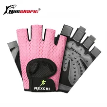 Профессиональные Перчатки для фитнеса на полпальца для мужчин и женщин, дышащие спортивные перчатки для тяжелой атлетики, тренировочные перчатки для кроссфита, перчатки для гантелей, S-XL