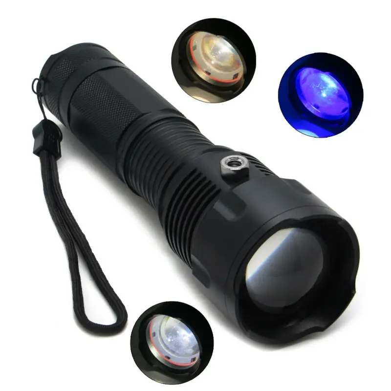 3-in-1-800Lumen-LED-Flashlight-with-Cold-Warm-UV-LED-Light-for-Outdoor-Household-Camping (2)