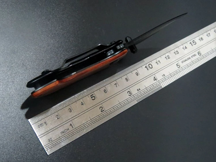 Складной нож 5cr15mov лезвие+ деревянная ручка Открытый кемпинг охота Походный нож EDC инструмент SDIYABEIZ