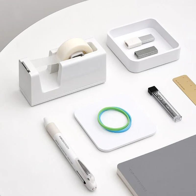 New-arrival-Xiaomi-Mijia-Kaco-LEMO-Tape-Dispenser-with-2-rolls-tapes-for-Office-School-Home (1)