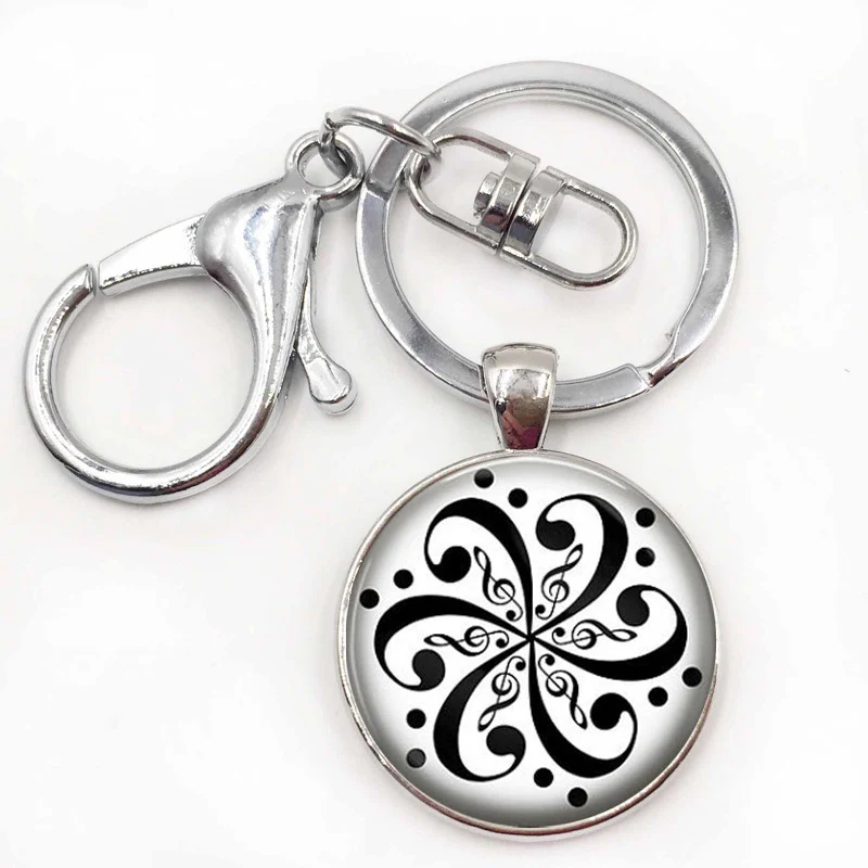 10silver keychain.
