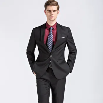 

Pink mens jacket Suits Groom men suit Tuxedos costume homme 2018 Groomsmen Wedding Party Dinner Best Man Suit (Jacket+Pants+Tie)