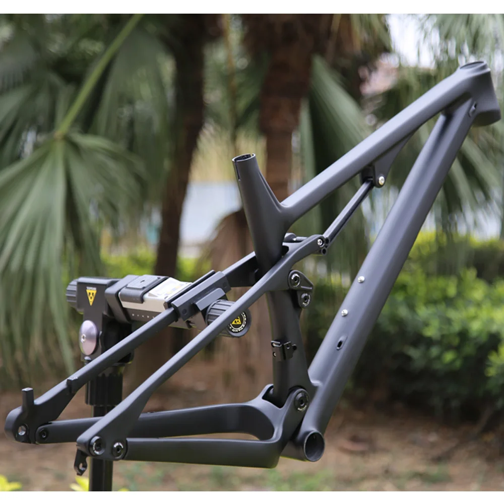 Бесплатная доставка 2019 SGS протестированная полная подвеска T800 карбоновая MTB рама