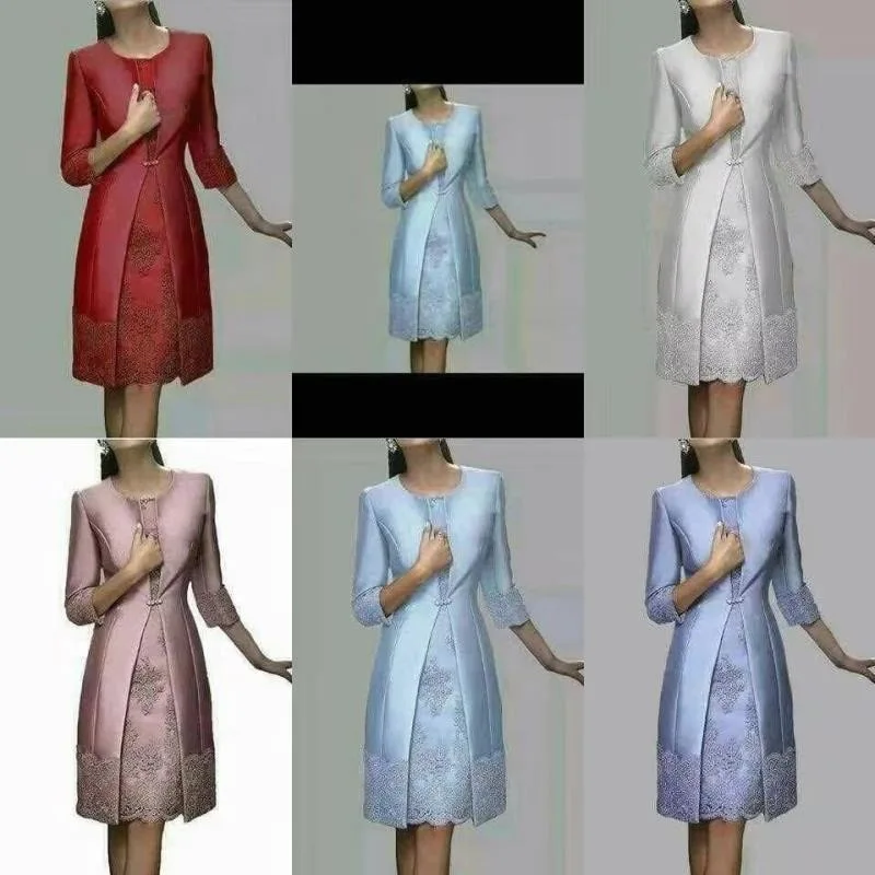 

Modern Evening Dress for Women 2019 Robe de soiree Cheap Mother of the Bride Dress Half Sleeve Vestidos de fiesta