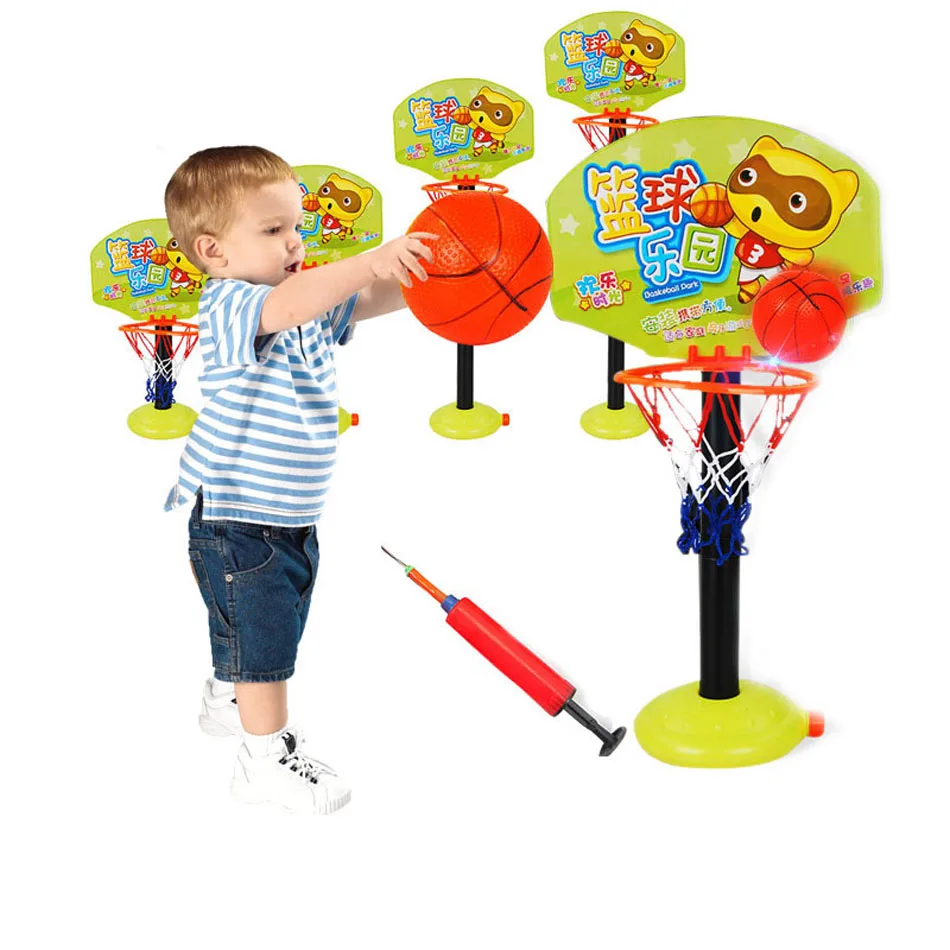 Kids Adjustable Toy Basketball Hoop Children Basketball Shooting Frame