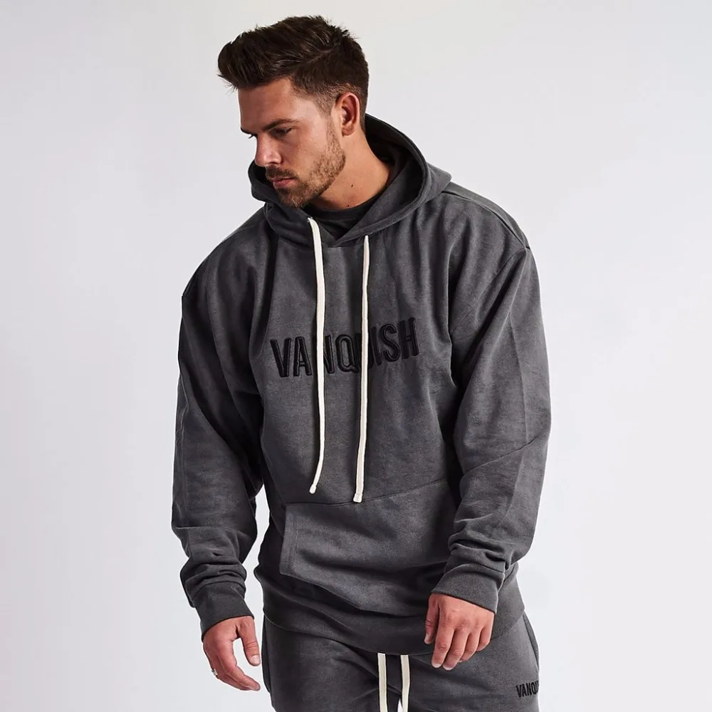 2019 Newest Vanquish Fitness Men Gyms Hoodies Sweatshirt Bodybuilding Hoody Casual Sweatshirt Men's Slim Fit Hooded Jackets 2019 Newest Vanquish Fitness Men Gyms Hoodies Sweatshirt Bodybuilding Hoody Casual Sweatshirt Men's Slim Fit Hooded Jackets