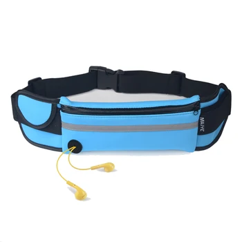 

New Waist Packs Men and women multi-function Stealth pockets Mobile phone bag cloth material Waist Pouch