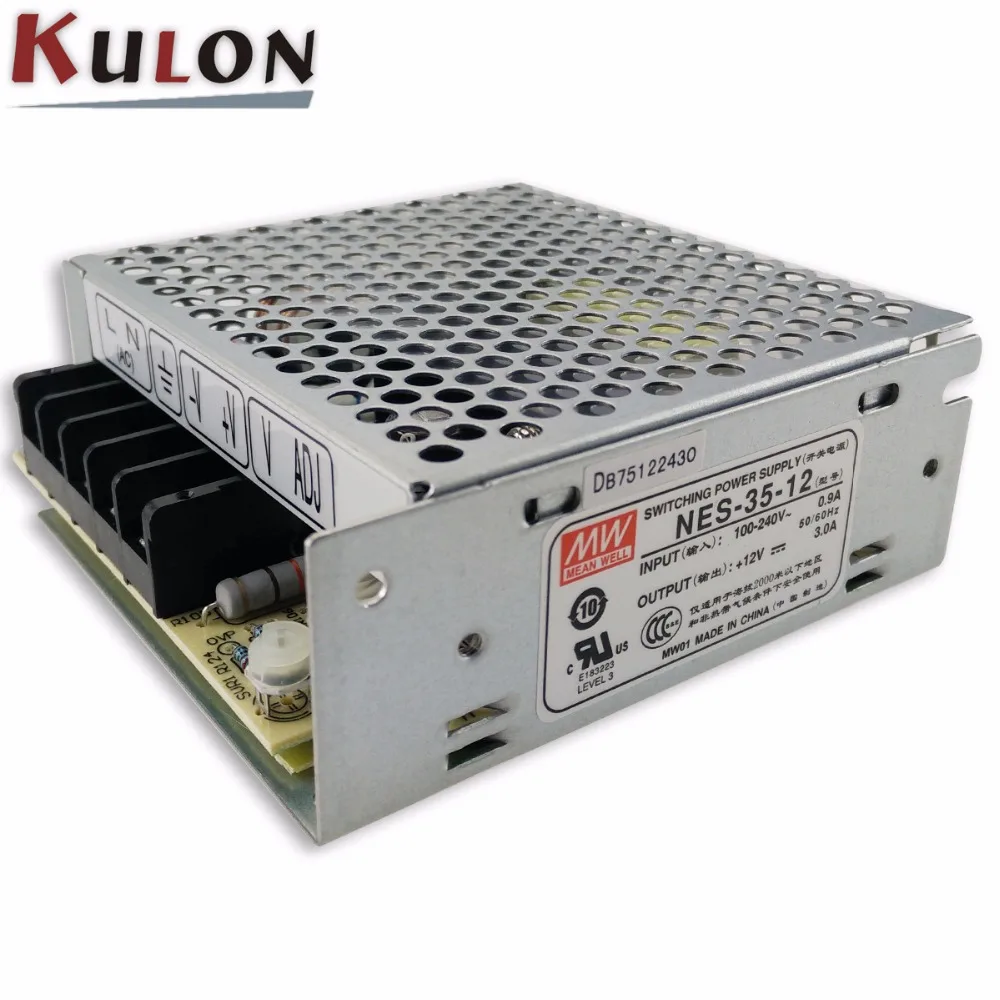 New 12V DC 3A 35W Regulated Switching Power Supply 