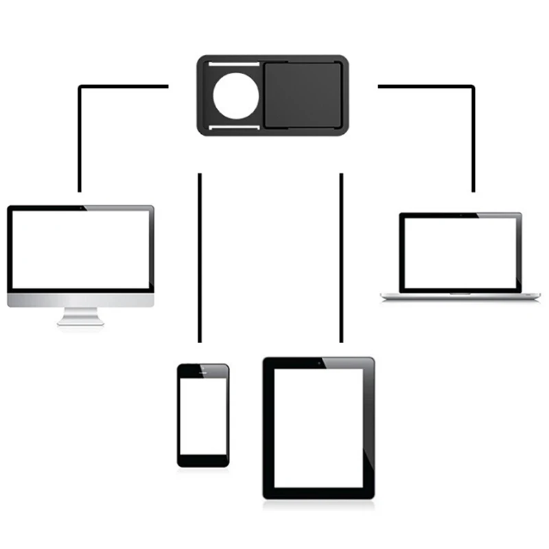 3 шт Пластиковый в 1 чехол для камеры ноутбука iPad ПК Mac macbook планшет затвор