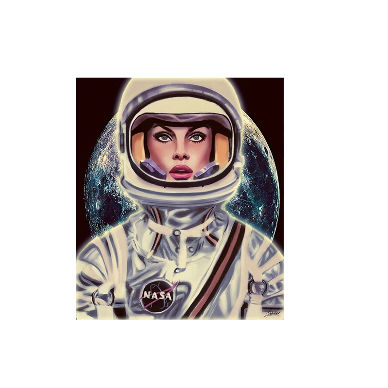 

Astronaut Iron On Patches Heat Transfer Patches for Clothes Washable Sticker