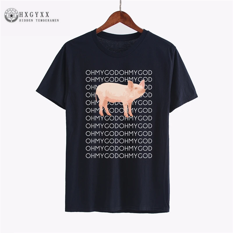

Print short-sleeved Cotton T-shirt letters Loose Summer T-shirt Women Round neck Fashion Casual Tops 2019 new C097