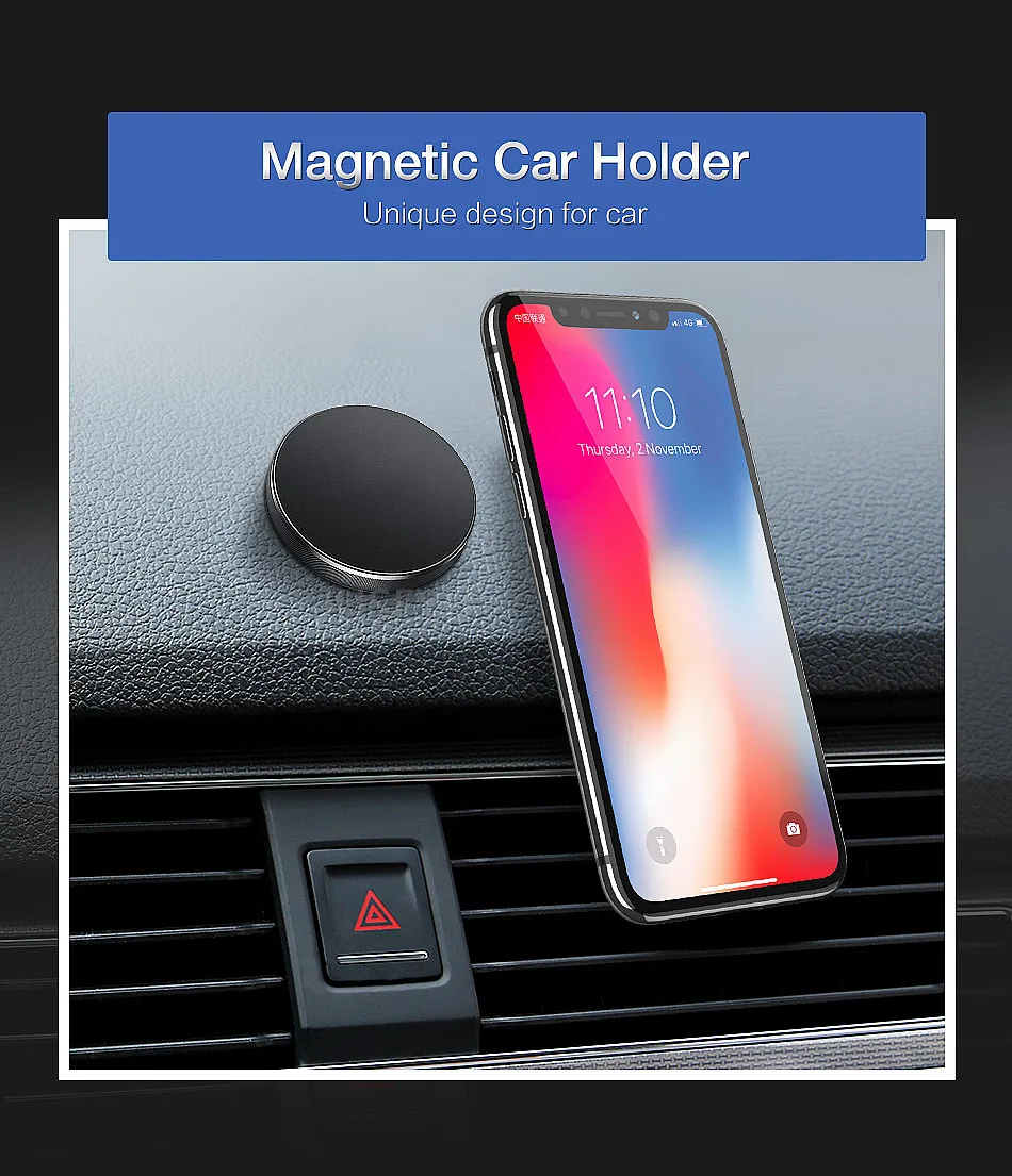 Популярный магнитный держатель для мобильного телефона, автомобильный держатель для приборной панели, держатель для мобильного телефона, универсальная Магнитная Настенная Наклейка