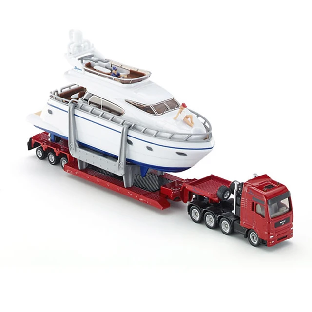 1:87 Alloy Car Models, With High Simulation Truck Yacht Siku-u1849