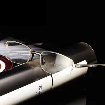 

Multi-focus reading glasses for both men and women anti-blue light fatigue folding intelligent zoom glasses