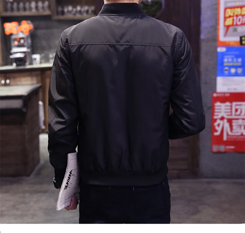 jacket men casual baseball jacket Spring Autumn Fashion Slim Fit Men Jacket Thin Jackets Brand Casual Coat Top Quality 1043