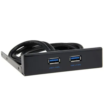 

USB 3.0 Dual Port Front Panel to Motherboard 20Pin Connector Cable for PC 3.5" Floppy Bay