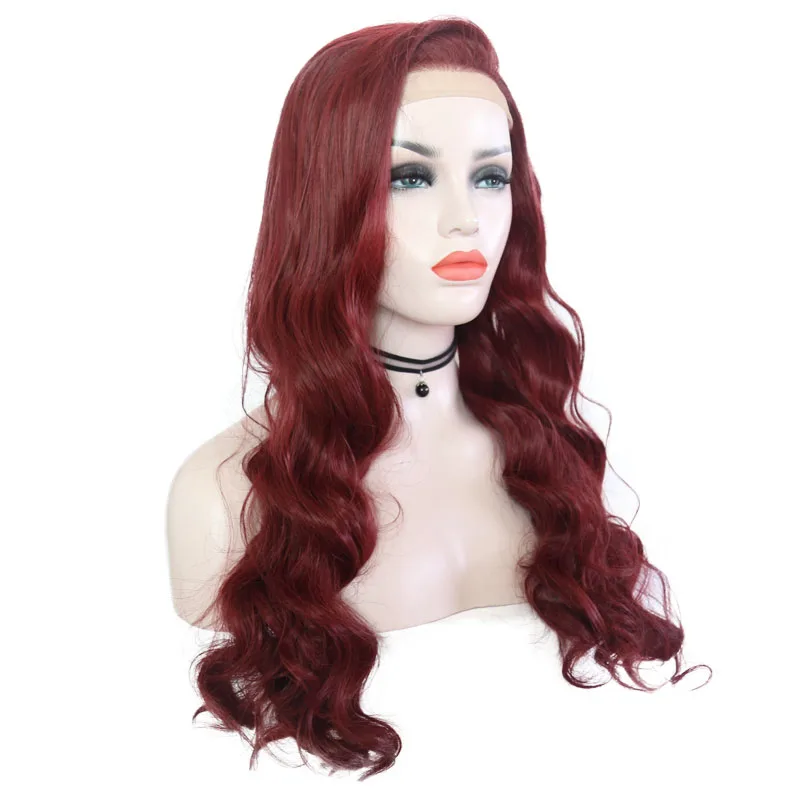 Парик JOY & BEAUTY 24 26 дюймов высокотемпературные волоконные фронтальные