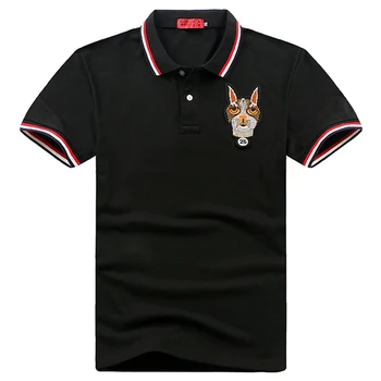 

Free shipping summer men brand Tees plus size 2XL-7XL 8XL cotton t shirt turn-down collar Casual short-sleeve T-shirt hiphop