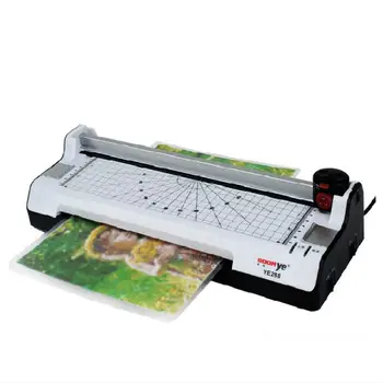 

Hot &Cold with Paper Trimmer & Corner Rounder Roll Laminator Machine for A4 Paper Photo