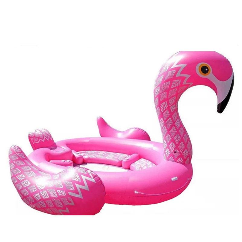 huge inflatable flamingo