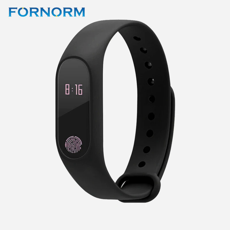 

FORNORM Mi Band 2 Bluetooth Wrist Watch HD display Smart Bracelet Healthy monitor for Android iOS System