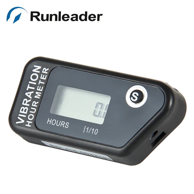 

Waterproof Vibration wireless Hour Meter timer for jet ski snowmobile marine motorcycle boat dirt bike lawn mower atv any engine