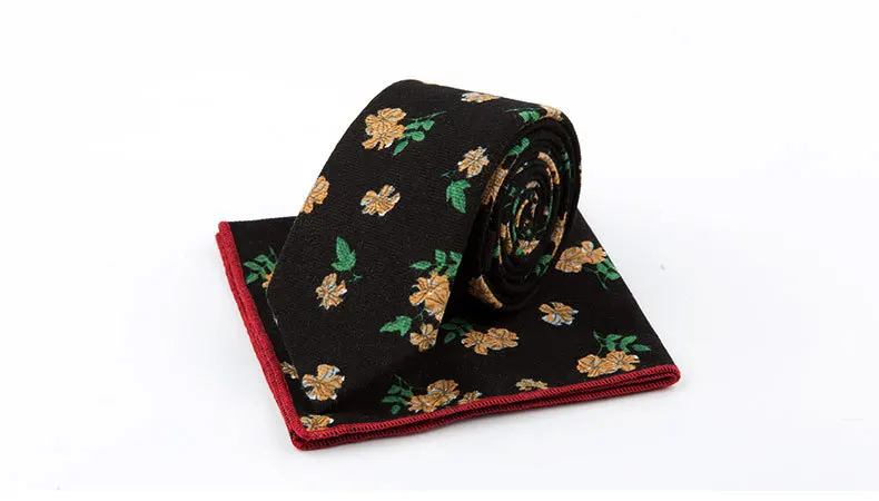 Для мужчин галстук платок костюм хлопковый комплект галстук площади карман Полотенца Для мужчин аксессуары в клеточку Pringting вечерние