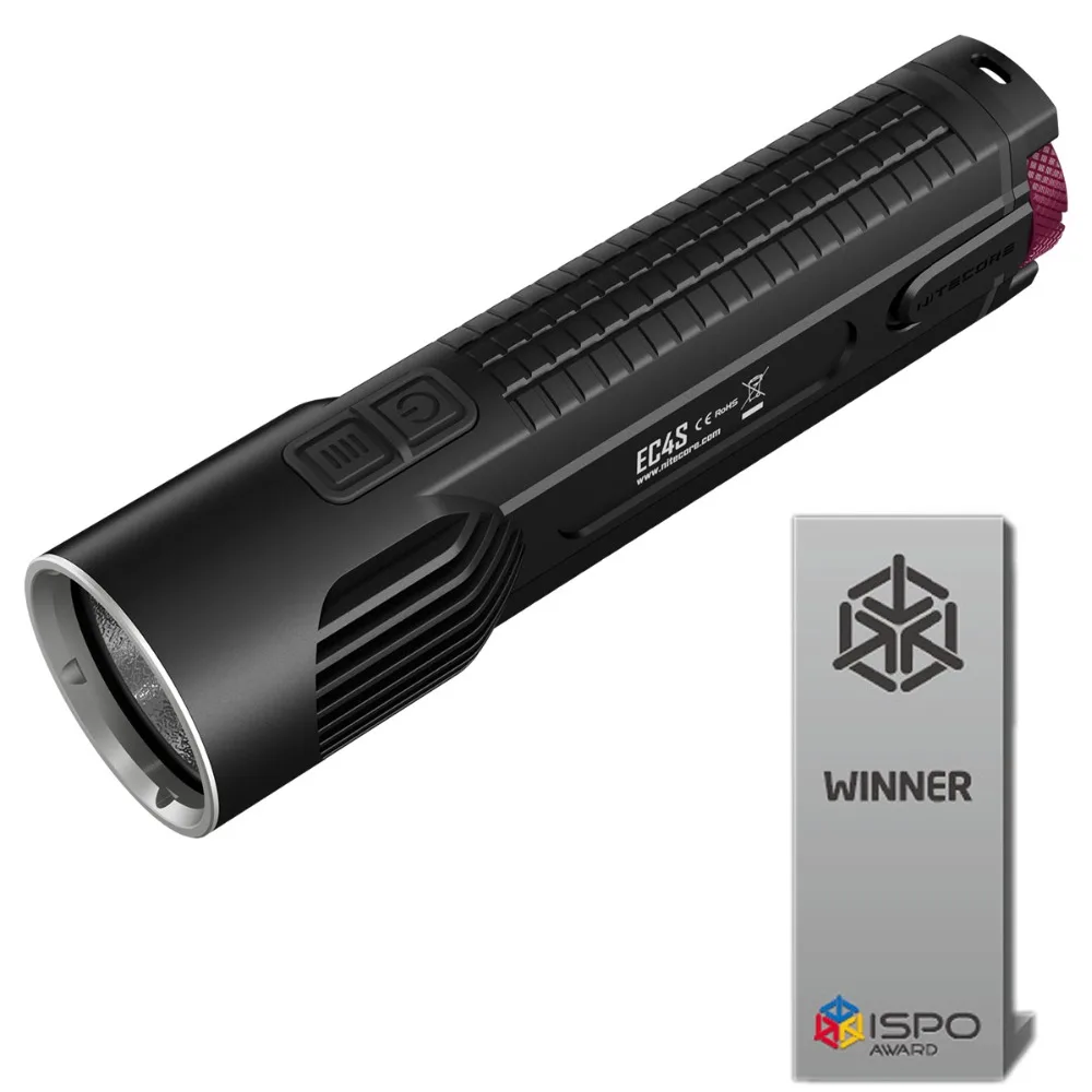 Скидка Бесплатная доставка NITECORE EC4S удобный портативный супер яркий 2150 лм XHP-50