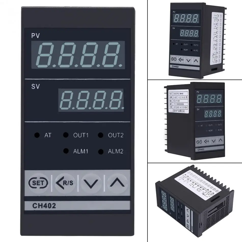 CH402 AC85 264V Высокоточный умный ПИД регулятор температуры 4 20 мА реле термостата TC/RTD