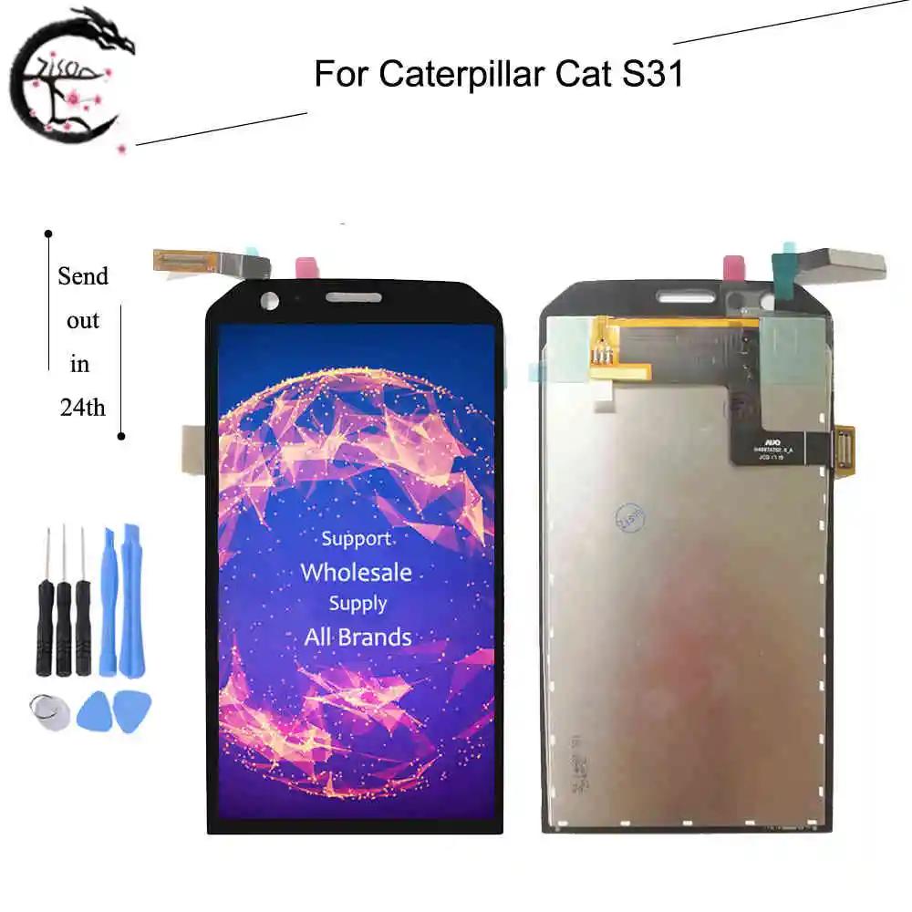 

4.7 inch LCD For Caterpillar Cat S31 LCD Display Screen Touch Panel Digitizer Assembly Replacement For Cat S31 Full Display