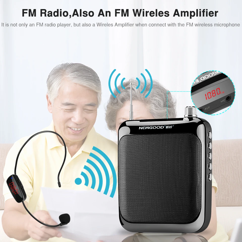 Bluetooth беспроводной портативный голосовой усилитель громкоговоритель мини