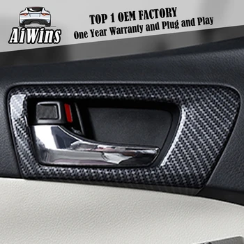 

Car styling ABS Door Inner Handle Trim For Toyota Camry V50 V55 2012-2016 Interior Handle Frame Covers Trim Car Accessories