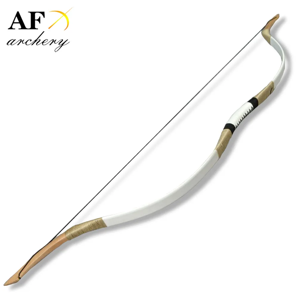 

20-100# Archery Fiberglass Bow Handmade Pig Leather Longbow Ambidextrous Recurve Bow Free Shipping Outdoor Hunting and Shooting
