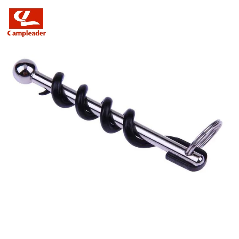 Kopen Campleader Outdoor Mini EDC Rvs Kurkentrekker Rode Wijn Flesopener Sleutelhanger Tool Camping Survival Apparatuur Tool CL137