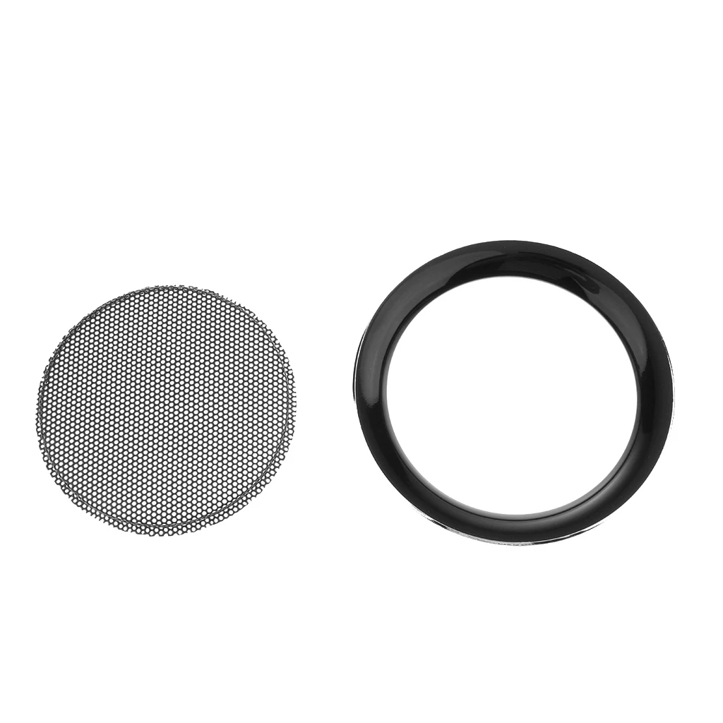 5 Inch Speaker Grills Cover Case for Speaker Mounting Home Audio DIY - 147mm Outer Diameter Black