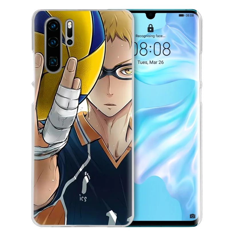 Кошмарным Хината чехол для huawei P20 P30 P Smart Nova 4 3i P10 P9 P8 Коврики 10 20 lite Pro Mini жесткий чехол для телефона pc Coque