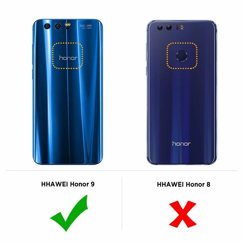 Чехол RONICAN для Huawei honor 9, силиконовый чехол Honor9, тонкий прозрачный защитный чехол для телефона, мягкий чехол для Huawei Honor 9 5,15"