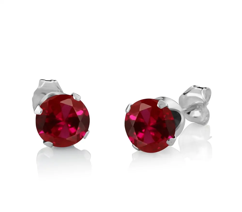 GemStoneKing Модные женские ювелирные изделия из стерлингового серебра 925 пробы набор 2