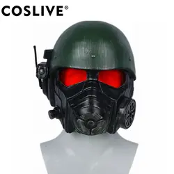 Косплей Ветеран шлем рейнджера Fallout 4 косплей маска Взрослый костюм реквизит для Хэллоуина карнавальный костюм аксессуары