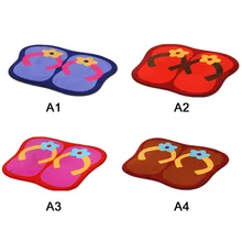 58*41 см антискользящий коврик впитывающий влагу коврик входная дверь коврики для ванной комнаты кухня гостиная плюшевый коврик украшение дома