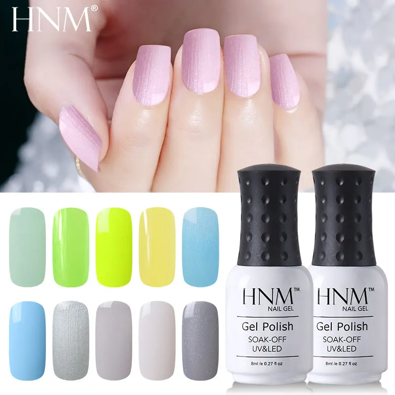 Лак для ногтей HNM 8 мл лак стемпинга с эмалью гибридный Nagellak Vernis a Ongle на удачу Гель