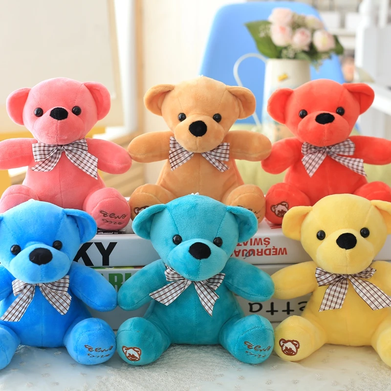 Colorful Soft Teddy Bears Plush Toys 